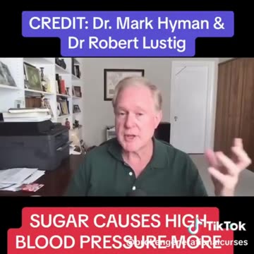 SUGAR CAUSES HIGH BLOOD PRESSURE THAN SALT DOES