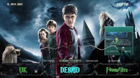 Harry Potter Kodi Build