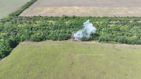 The ZVENO UAV group, under the watchful eye of the 392nd MSP, mockingly unwound the enemy's artillery position with KVN drones.