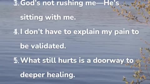 6 Truths for the Healing Journey