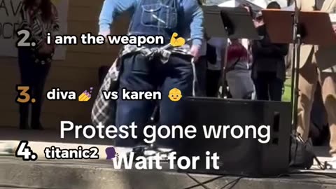 Karen Getting instant karma