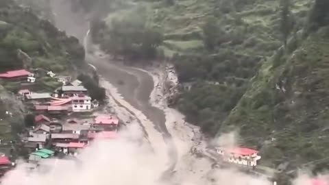 Flash flood in India