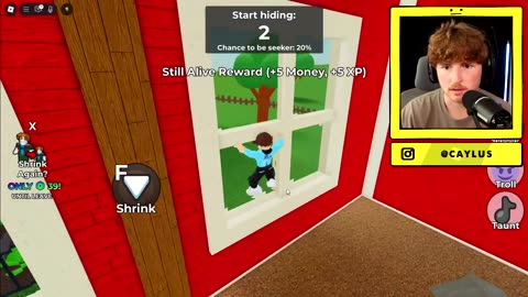 ROBLOX SHRINK HIDE N SEEK..