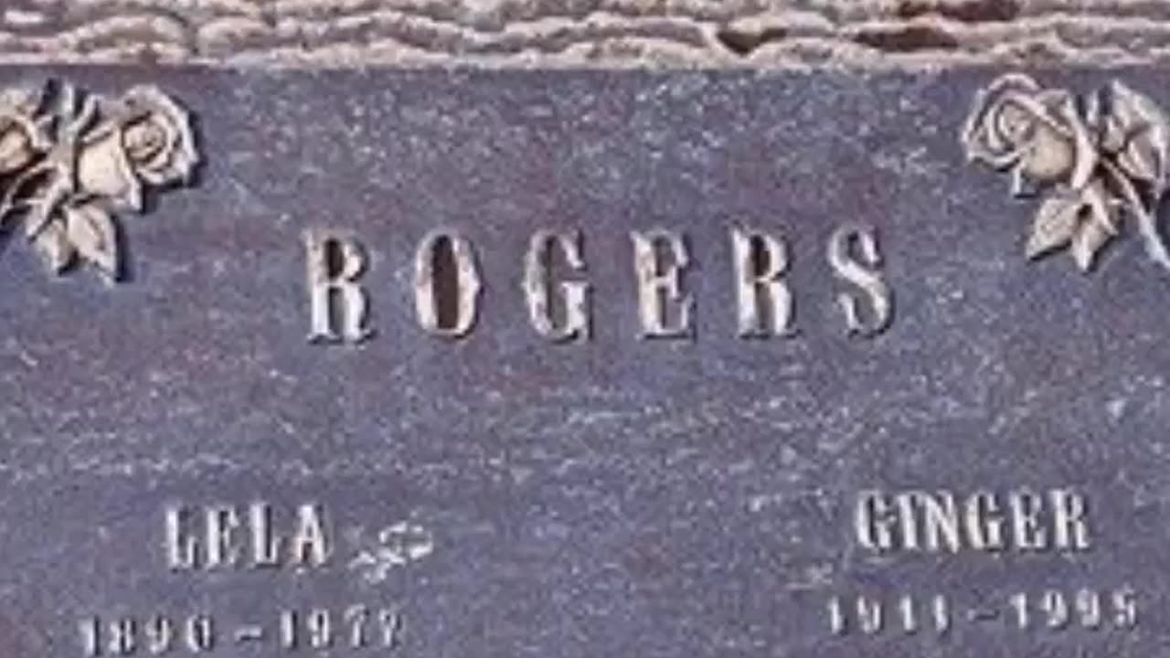 FAMOUS GRAVES - VOL. 544: GINGER ROGERS