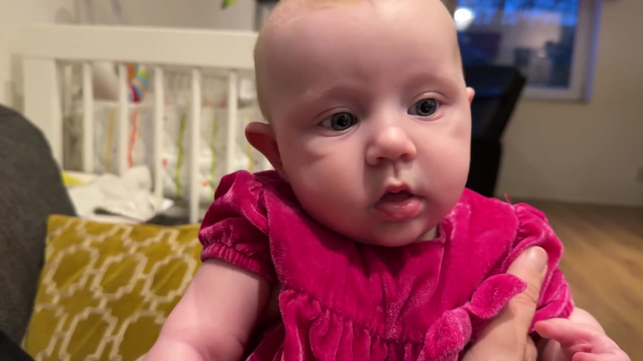 Baby Kayla Day 109 – So Sleepy After a Long Day 😴💤