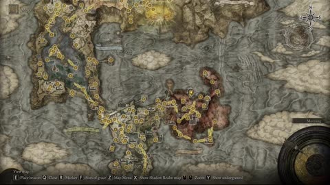 Elden Ring | Restoring Radahn's Great Rune from Divine Tower of Caelid - Center site of grace #short