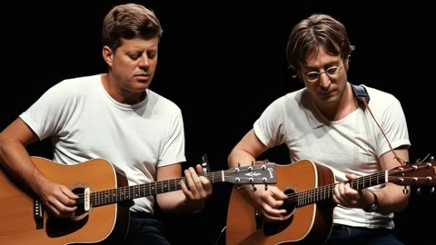 JFK AND JOHN LENNON JAMMING