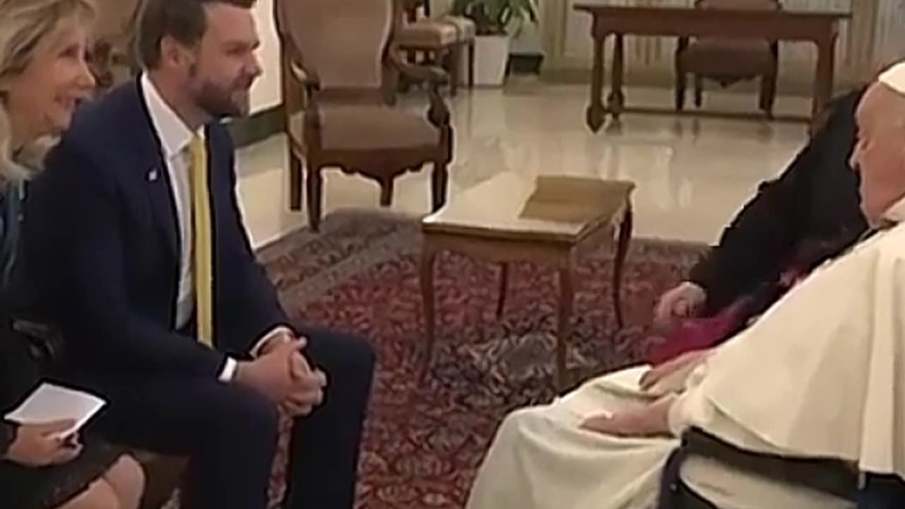 Pope Francis holds brief meeting with JD Vance on Easter Sunday in Vatican City