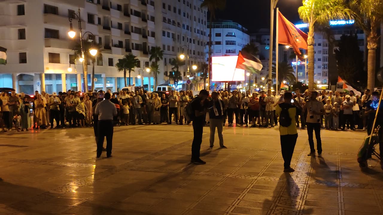 مسيرة شعبية بطنجة دعما لفلسطين ومن أجل وقف الإبادة الجماعية 18 08 2025 لن ننساك يا أنس