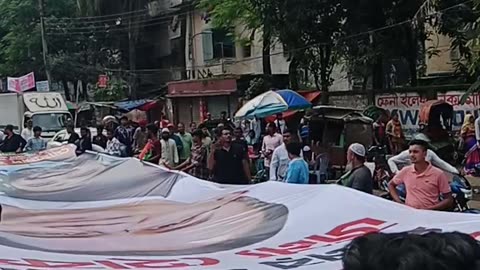 বিএনপির নজিরবিহীন মিছিল