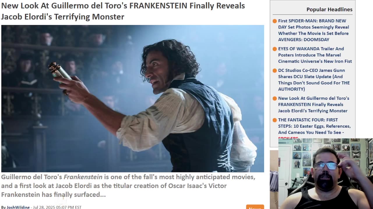 New Photo's For Netflix's Frankenstein Movie