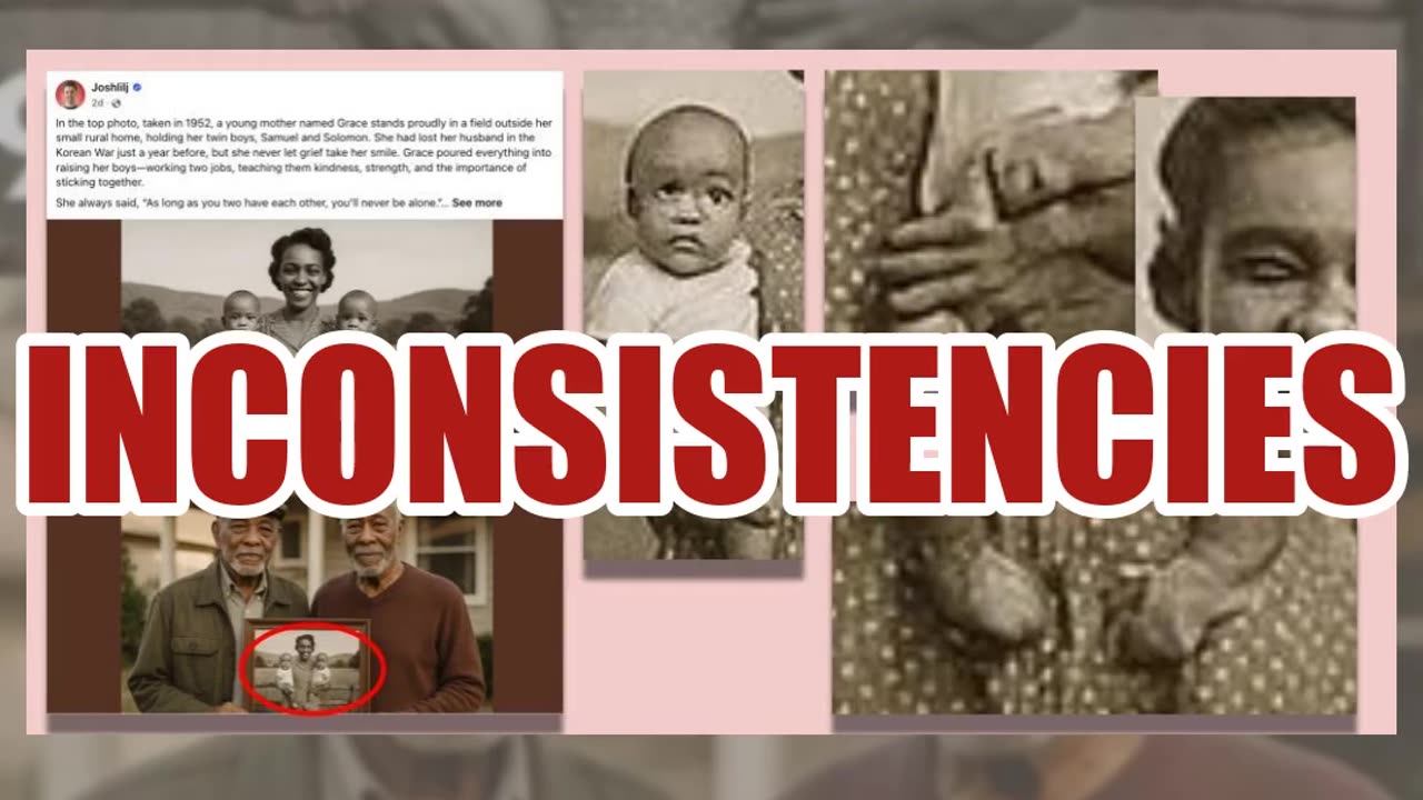 Fact Check: Composite Image Does NOT Authentically Show Brothers Samuel And Solomon And Their Mother