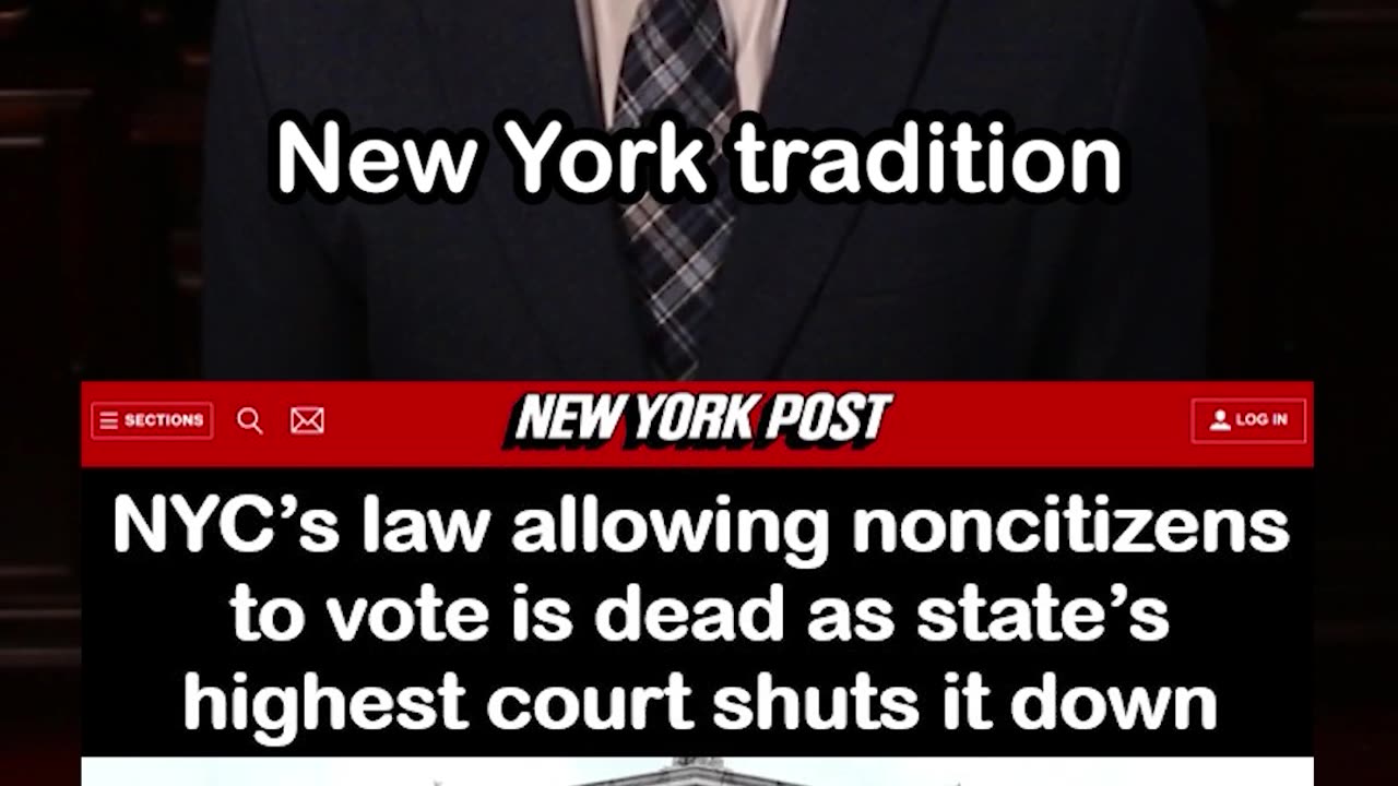 NYC’s Law Allowing Noncitizens to Vote is Dead; State’s Highest Court Rules Law Unconstitutional