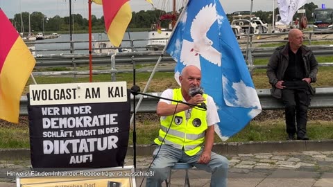 Wolgast - Klaus gibt seine Meinung kund 12-08-2025