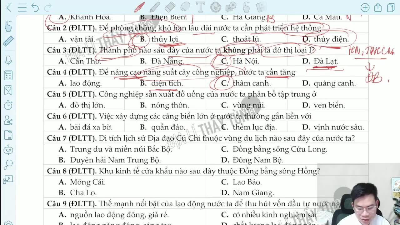 CHỮA ĐỀ THI THỬ SỐ 08