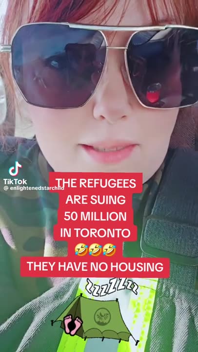 REFUGEES ARE SUING 50 MILLION IN TORONTO THEY HAVE NO HOUSING