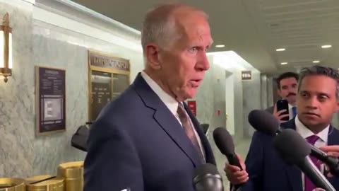 GOP Sen. Thom Tillis says he OPPOSES the nomination of Ed Martin for DC US Attorney.