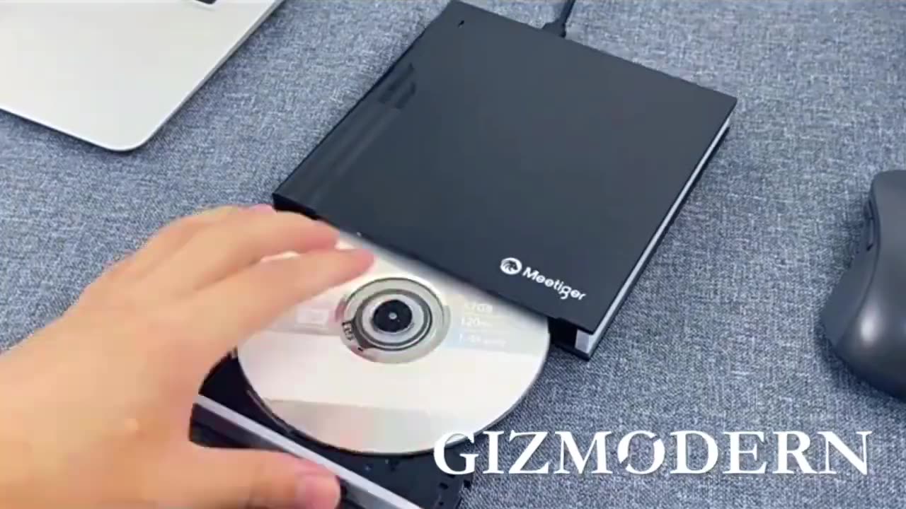 External USB DVD Burner With External CD Drive
