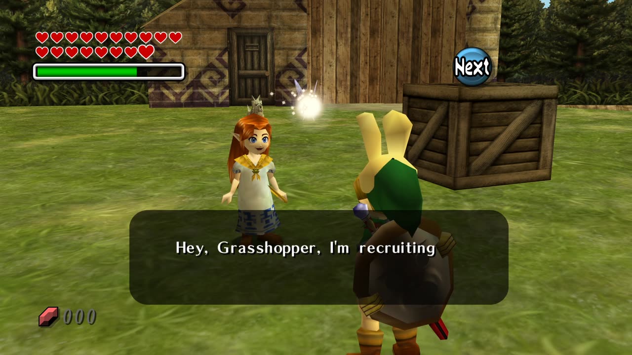 Legend of Zelda Majora's Mask - Cremia's reward