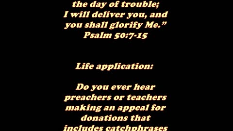 Matthew 15:6 - Daily Bible Verse Commentary