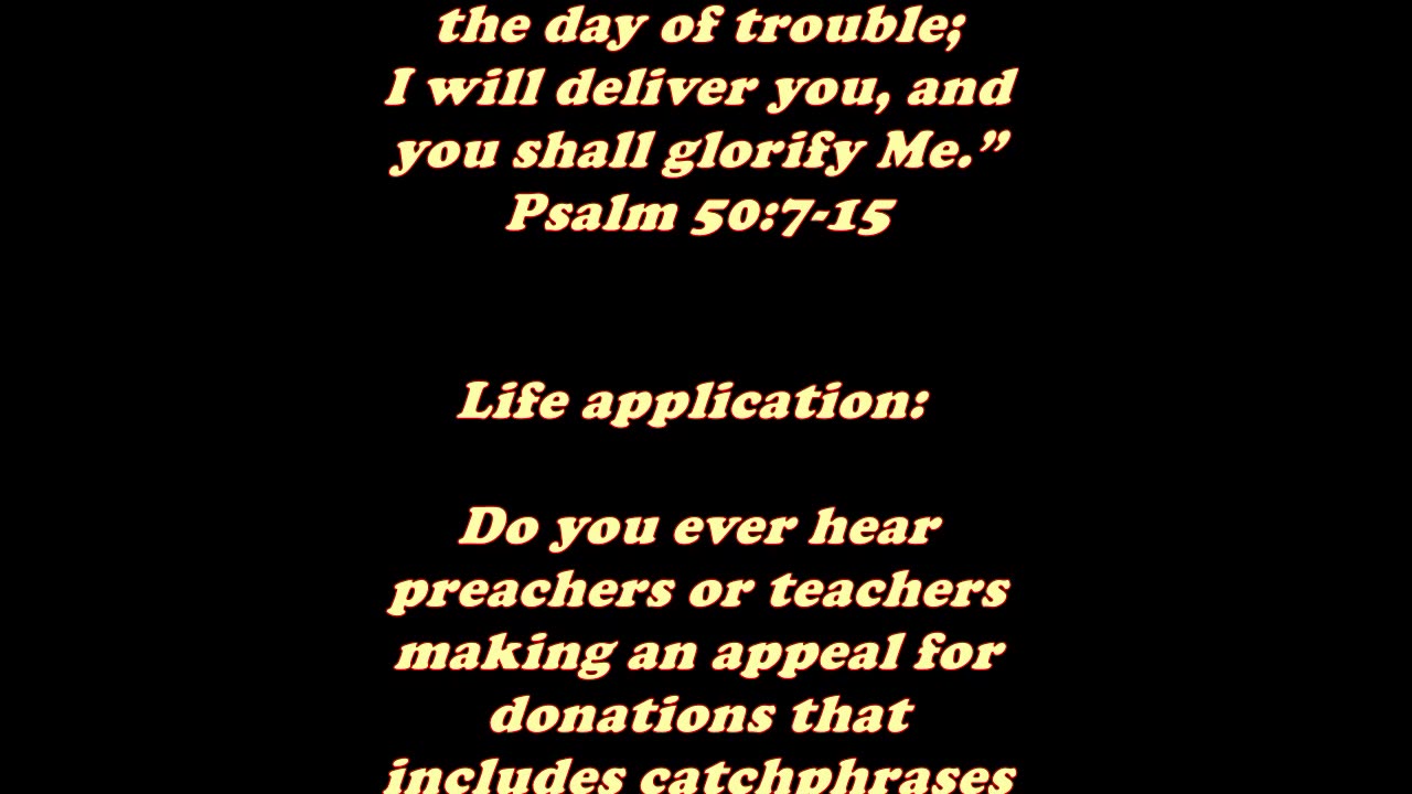 Matthew 15:6 - Daily Bible Verse Commentary