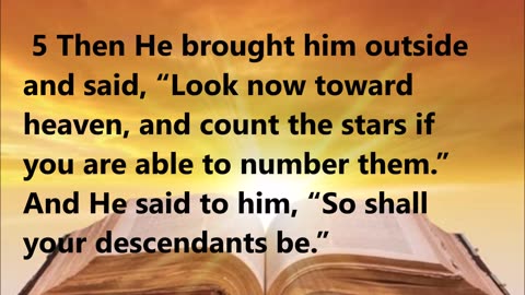 God speaks to Abram’s doubts with a promise.