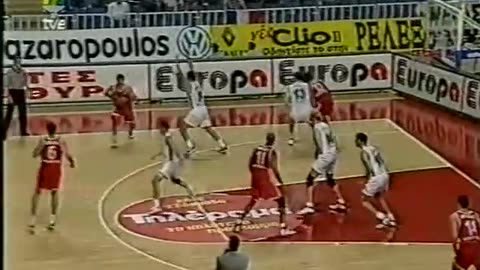 "Panathinaikos vs TDK Manresa" EUROLIGA 1998/99 en español