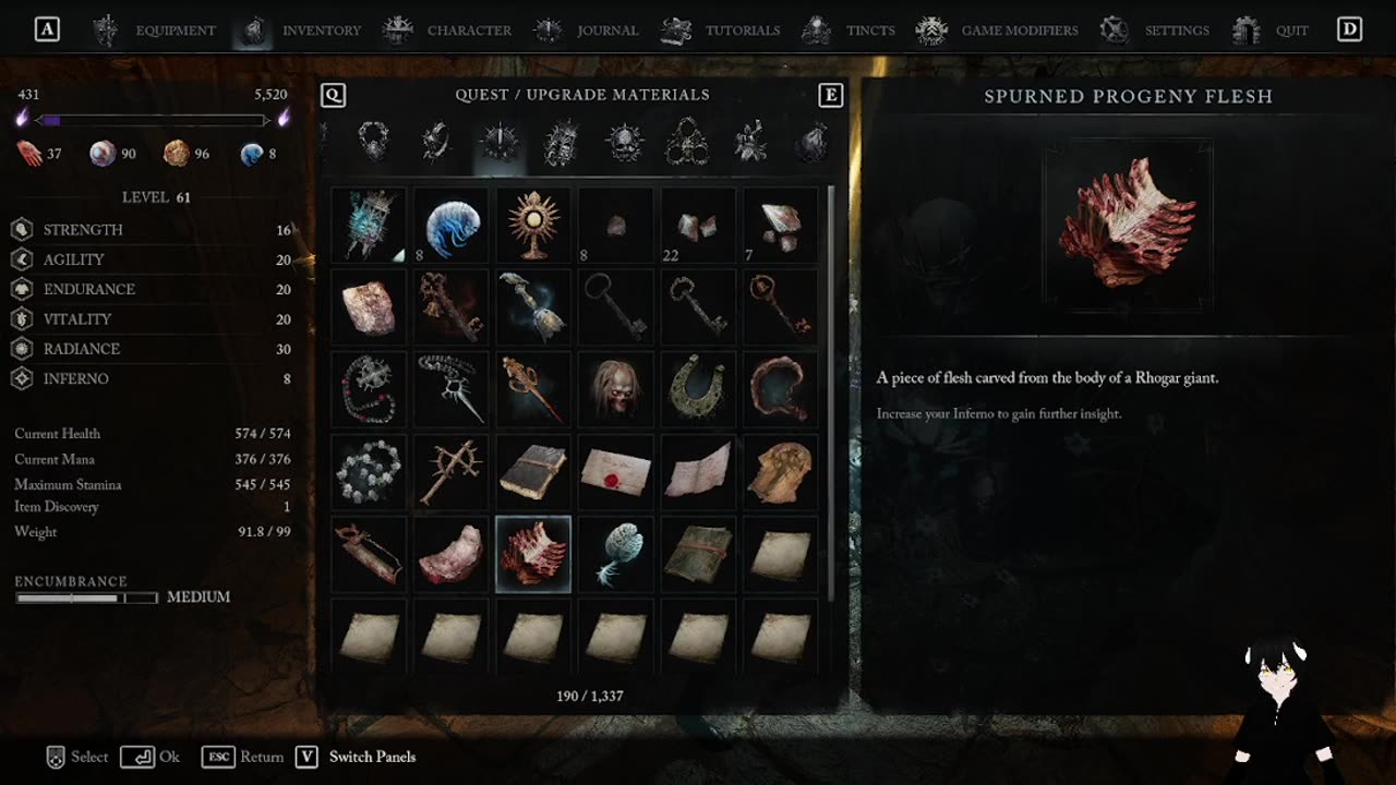 Lords of the Fallen with my Friend Chara