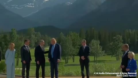 Remarks: Donald Trump Attends a G7 Family Photo Before Departing for Washington - June 16, 2025