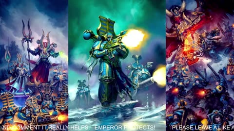WARHAMMER 40K RADIO 24/7 SLEEP ASMR LORE & STORY RERUN STREAM