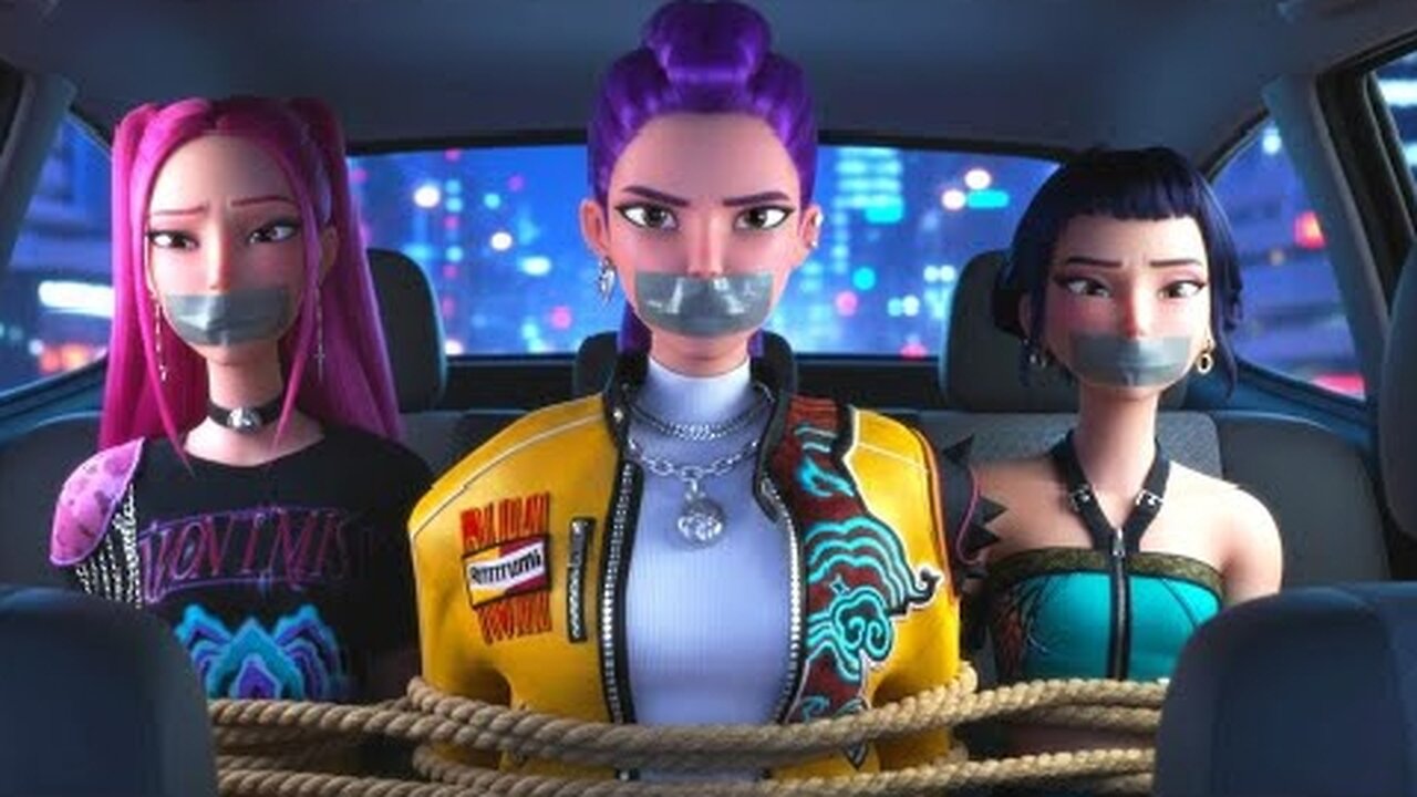 Mission: Rescue Hunrtix 💥 | K-Pop Demon Hunters Unleash Their Secret Power 🔮