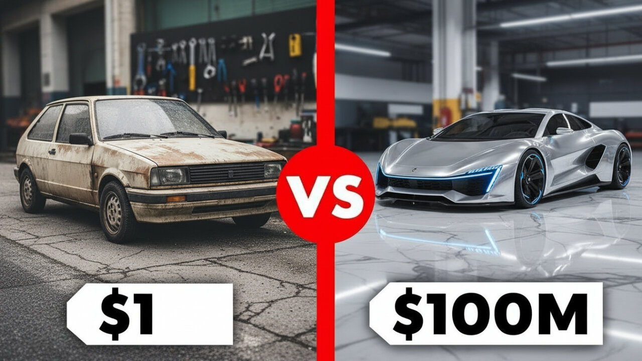 BIGGEST Difference Between a $1 Car and a $100,000,000 Car