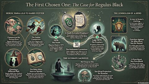 Regulus Black Was The First Chosen One