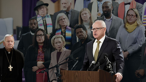 Walz Presser With Faith Leaders