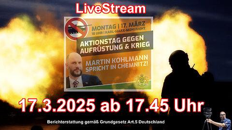 Saxony Chemnitz rises up: day of action against armament and war!