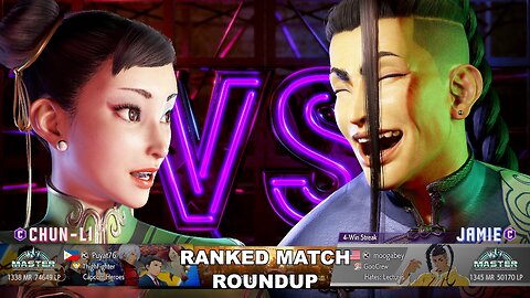 Kuya Kalbo SF6 Ranked Match Roundup. Chun Li Master Rank [Hori Fight Stick]
