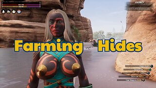 Conan Exiles farming hides best place beginners guide busty