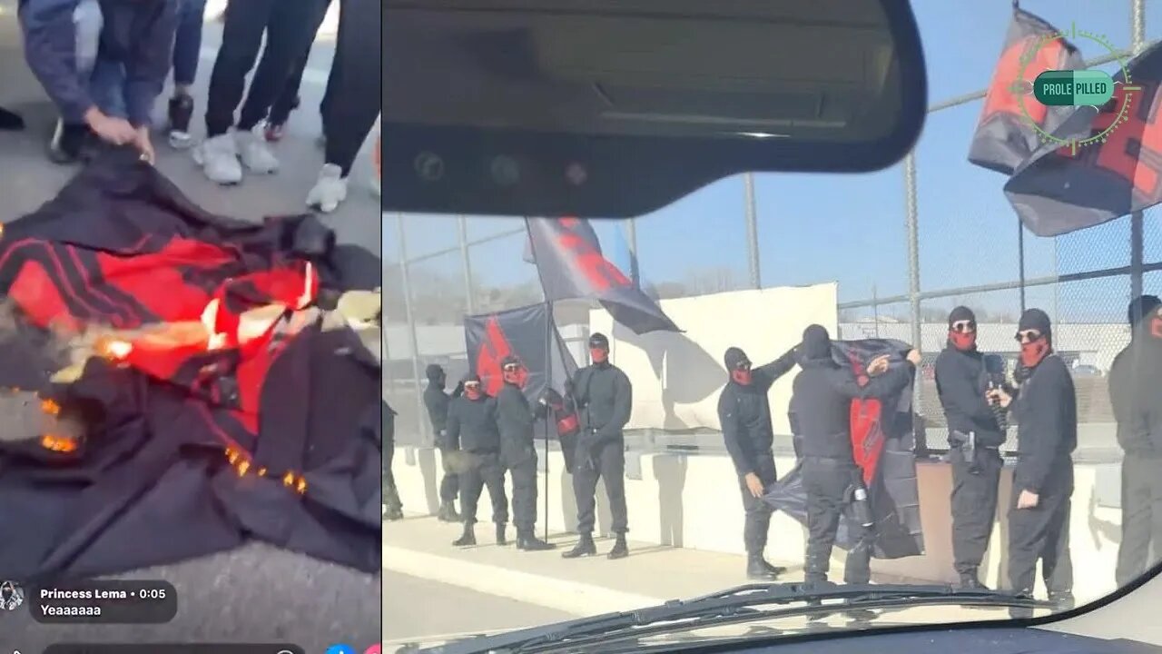 Neo-Nazis Confronted in Ohio -- a Local Resident Explains!