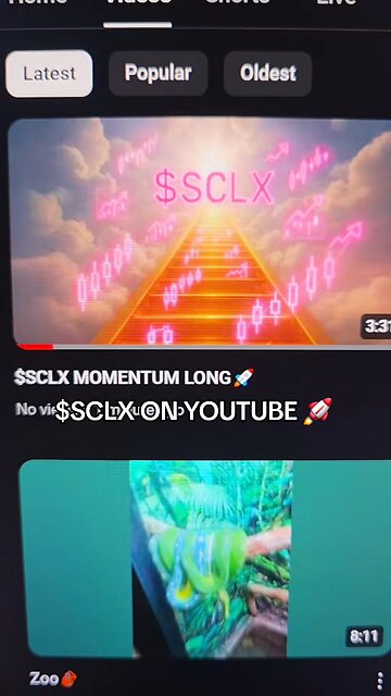 $SCLX ON YOUTUBE 🚀