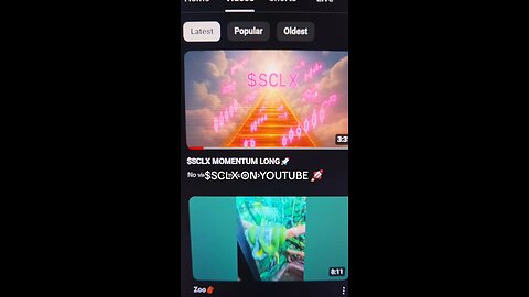 $SCLX ON YOUTUBE 🚀