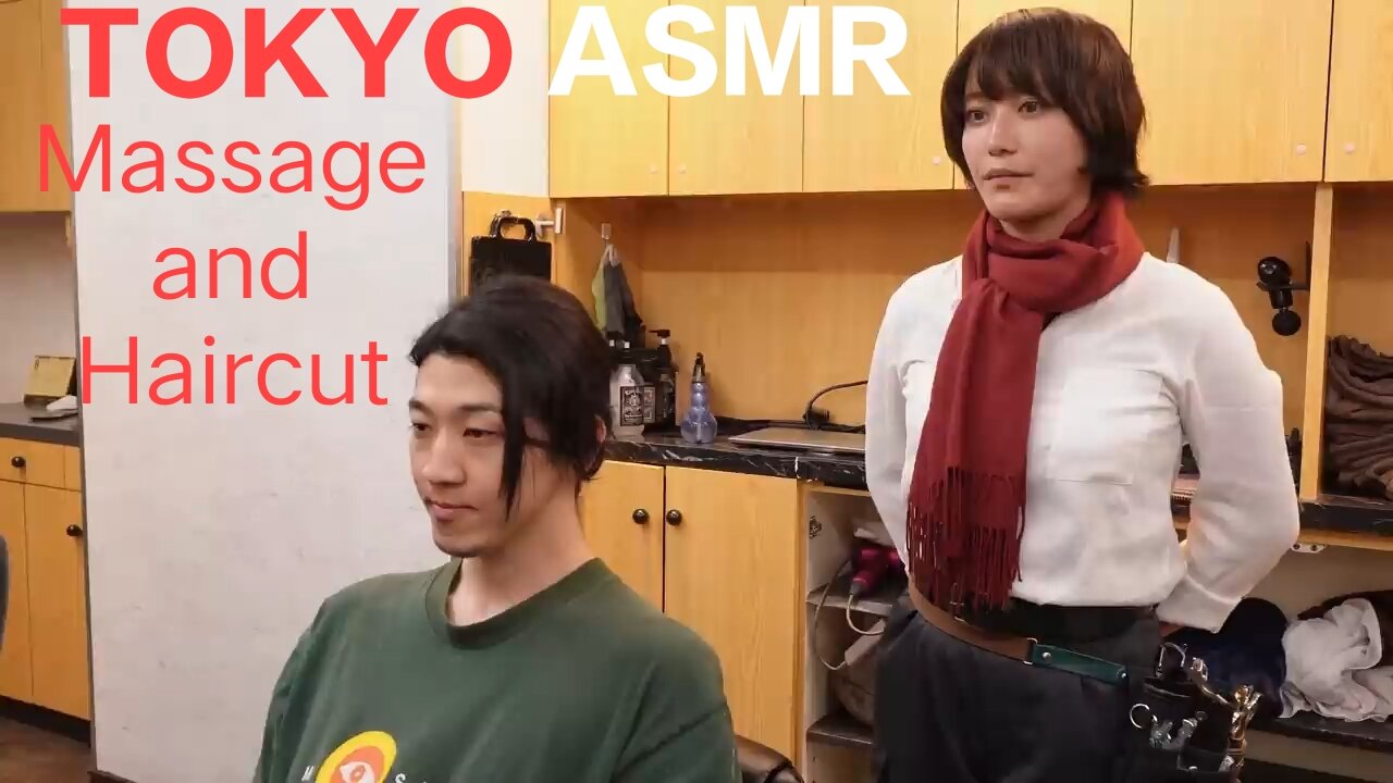 ASMR | Tokyo's Massage And Haircut To Relax