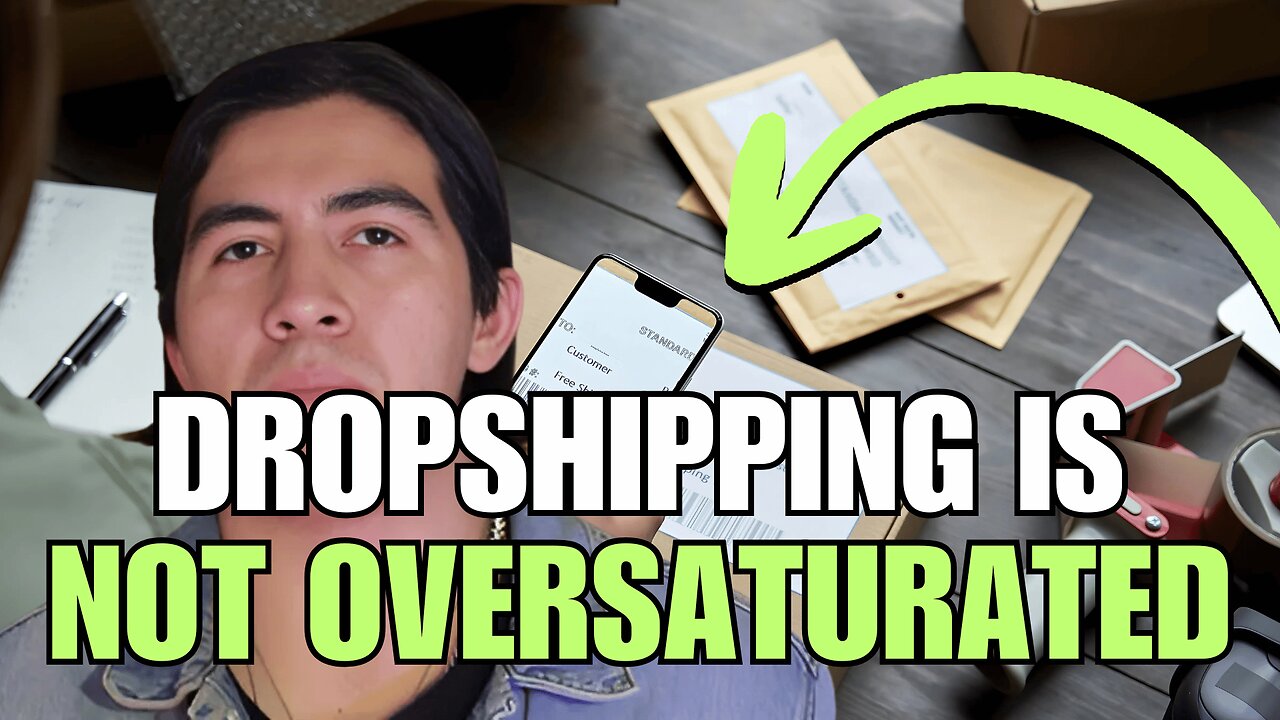 Dropshipping is not oversaturated by Ed Delacruz. #money #wealth #finance #crypto #shorts #reels