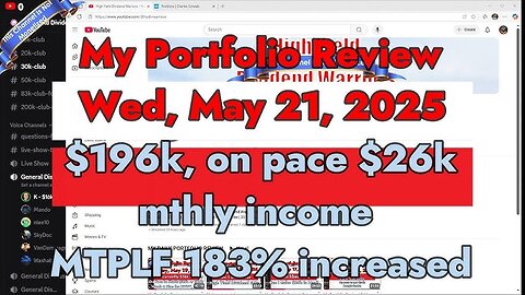 Is He Right ? Lets Get That Cashflow! Yieldmax Rounhill