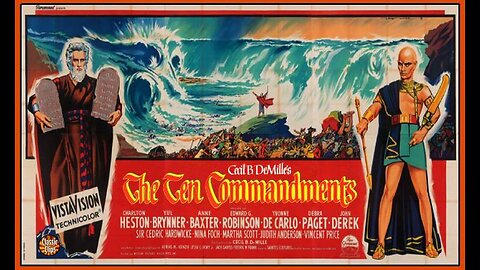 The Ten Commandments (Movie Trailer) 1956