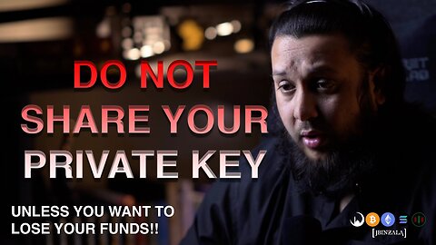 THE PRIVATE KEY IS YOUR CRYPTO SEED PHRASE