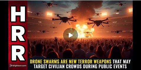 HRR| "Drone swarms are new terror weapons that may target civilian crowds during public events"