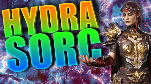 🔴 Hydra Sorcerer Gameplay | Season 8 Diablo 4