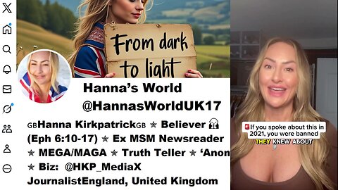 UK Hanna explain the Jab and the censorship