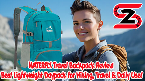 WATERFLY Travel Backpack Review | Best Lightweight Daypack for Hiking, Travel & Daily Use! 