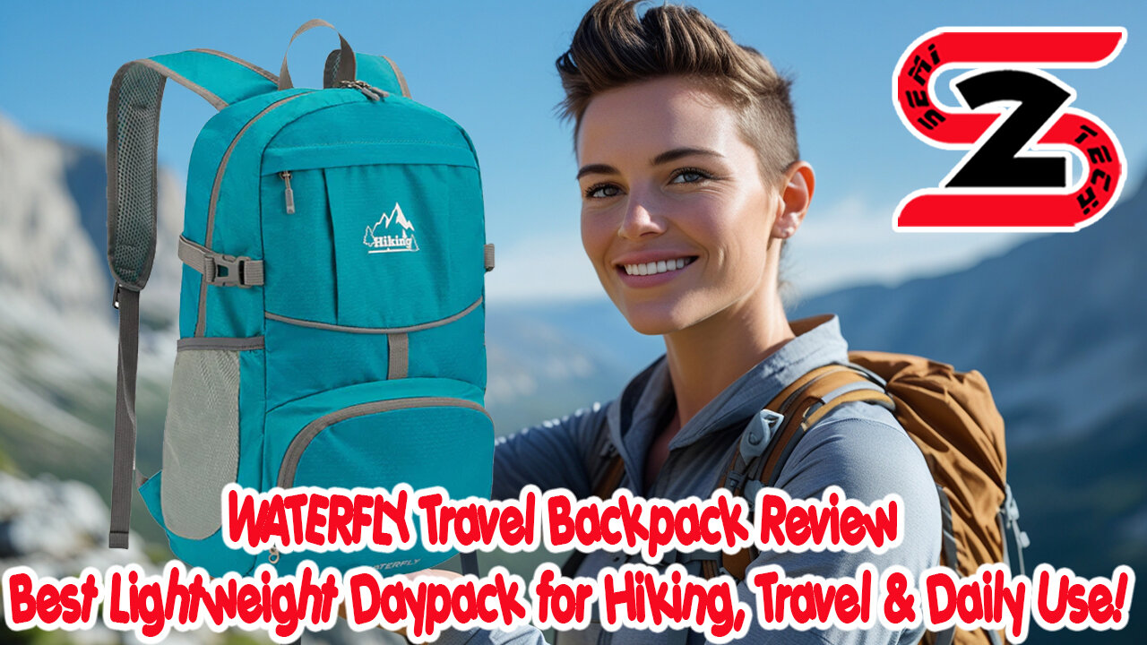 WATERFLY Travel Backpack Review | Best Lightweight Daypack for Hiking, Travel & Daily Use!